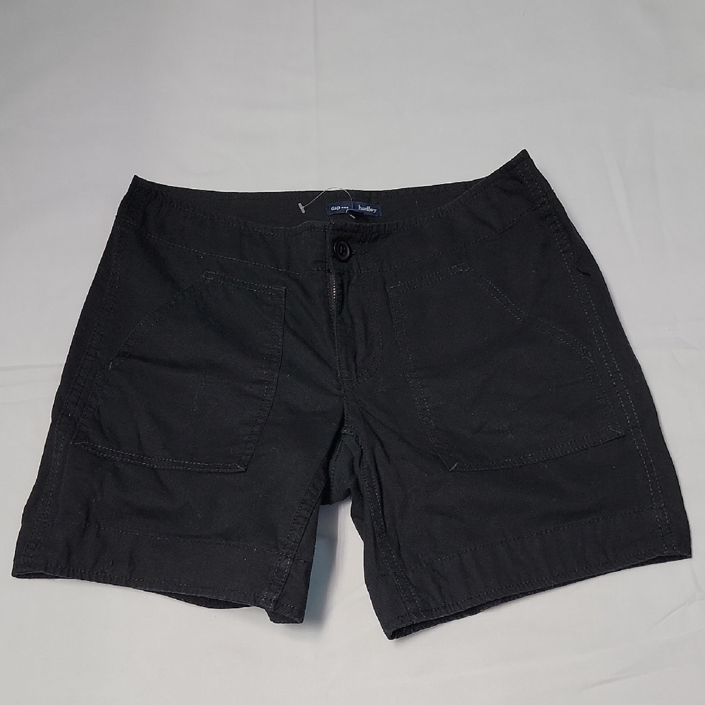 GAP Charcoal Flat Front Women's Shorts 2